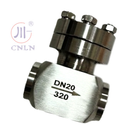 SS304/316 Kryogeniczny zawór kontrolny wysokiego ciśnienia DN20 dla LNG/LOX/LN2/LAR/LCO2