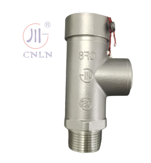 DN15 PN40 Kryogeniczny zawór bezpieczeństwa niskiego podnoszenia dla LNG/LO2/LAR/LCO2/LN2
