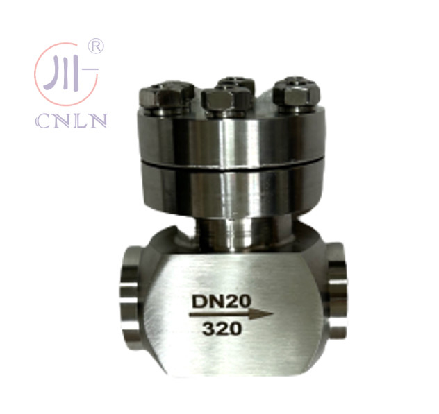 SS304/316 Kryogeniczny zawór kontrolny wysokiego ciśnienia DN20 dla LNG/LOX/LN2/LAR/LCO2