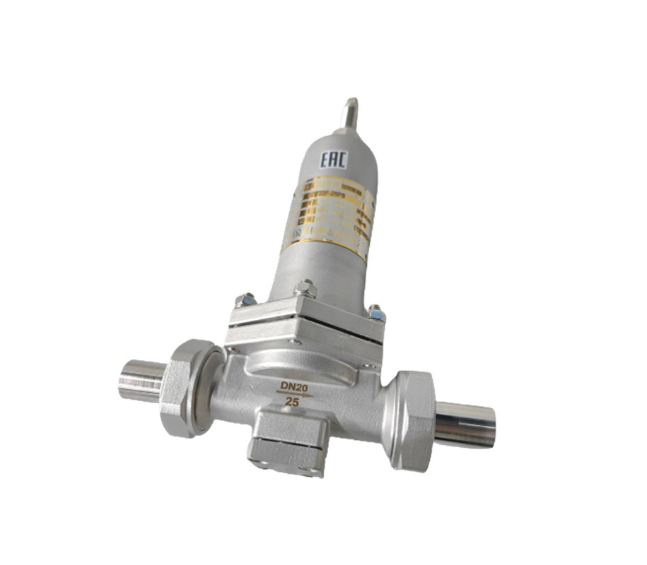 PN25 Kryogeniczny regulator ciśnienia zaworu sterującego Duży przepływ -196~+80 °C dla LNG LOX LIN