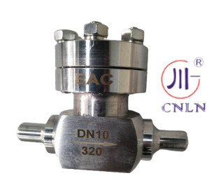 Kryogeniczny Zawór Globowy Wysokonciśnieniowy Zawór kontrolny -196~+80 °C dla zbiornika LNG LOX LIN LAR LCO2