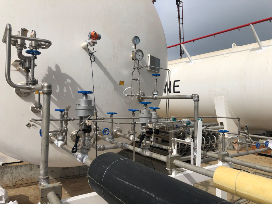 Wyrzutniczka kryogeniczna dla zbiornika LNG LOX LIN LAR LCO2