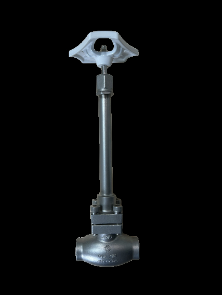 DN25 Kryogeniczny zawór kulkowy ze stali nierdzewnej 304/316 z uszczelnieniem z PTFE i nadwoziem zaworu CF8/CF3 dla temperatury od -196°C do +80°C