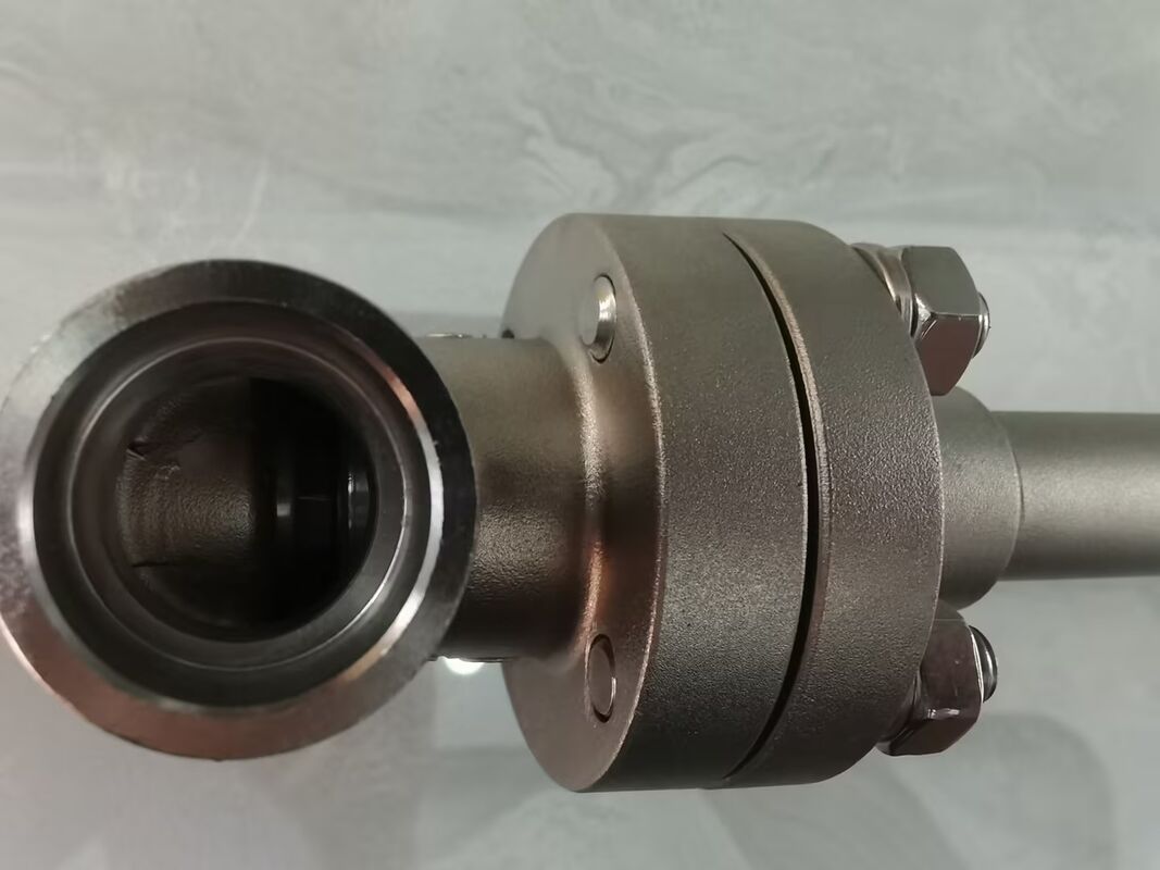 Kryogeniczny zawór kulowy ze stali nierdzewnej 304/316 o maksymalnym ciśnieniu 5,0 MPa i zakresie temperatur od -196°C do +80°C