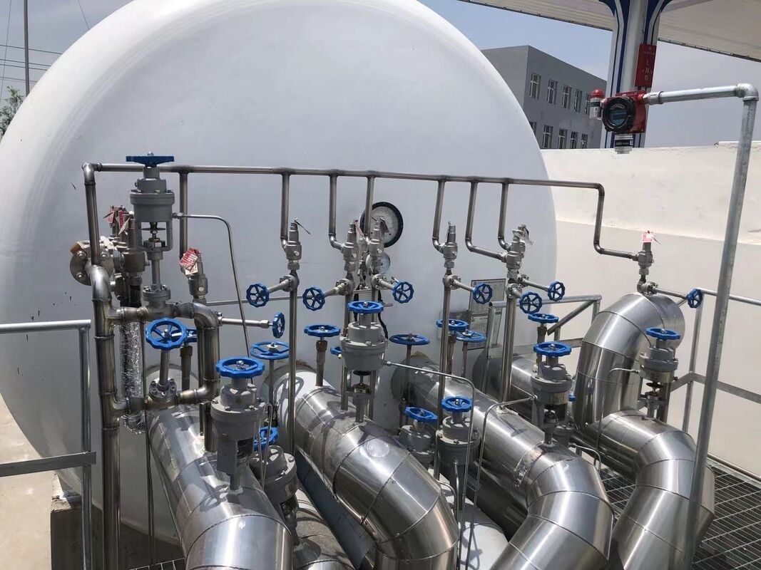 Kryogeniczny zawór kulowy ze stali nierdzewnej 304/316 o maksymalnym ciśnieniu 5,0 MPa i zakresie temperatur od -196°C do +80°C
